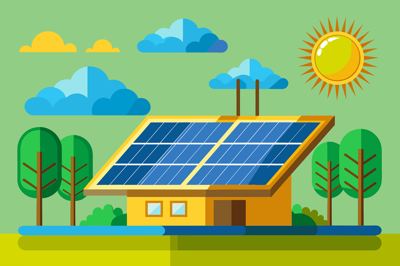 Sonnenkollektoren, erneuerbare Energie, Photovoltaikzellen-8593759.jpg